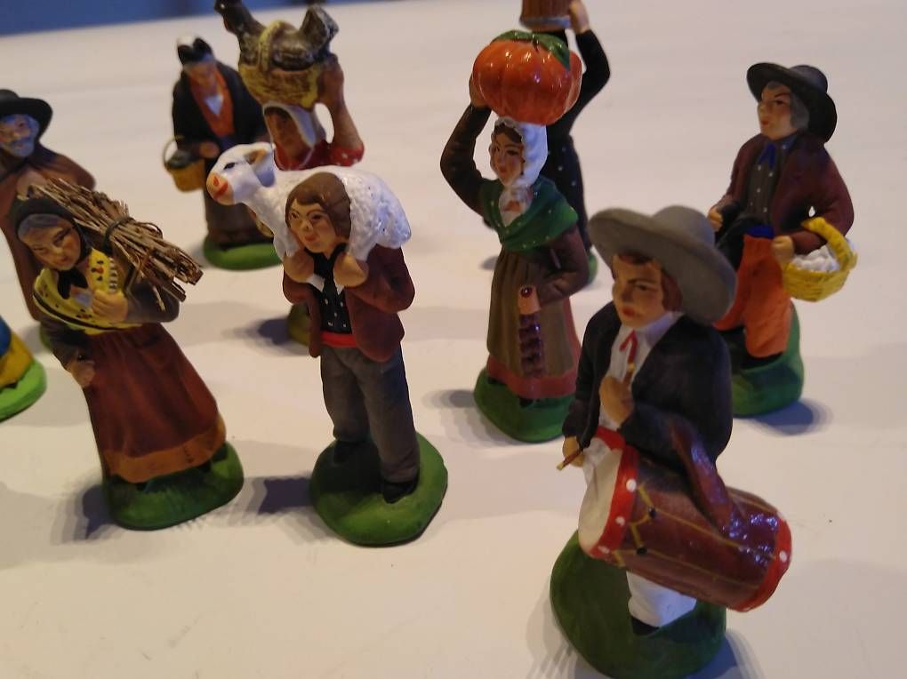 Figuren: Santons de Provence Bauernmarkt Marché – Neu (gemäss Beschreibung) aus Zürich von shm_cw59 3