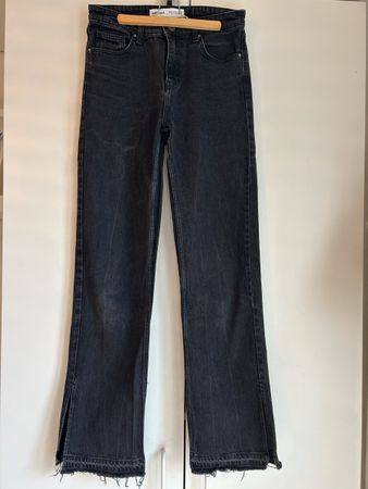 Bershka Damen schwarze Jeans, Grösse 38