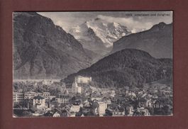 INTERLAKEN - Teilansicht - Jungfrau - 1911