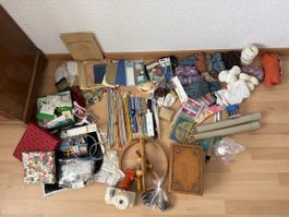Sehr grosses Handarbeits-Konvolut!!