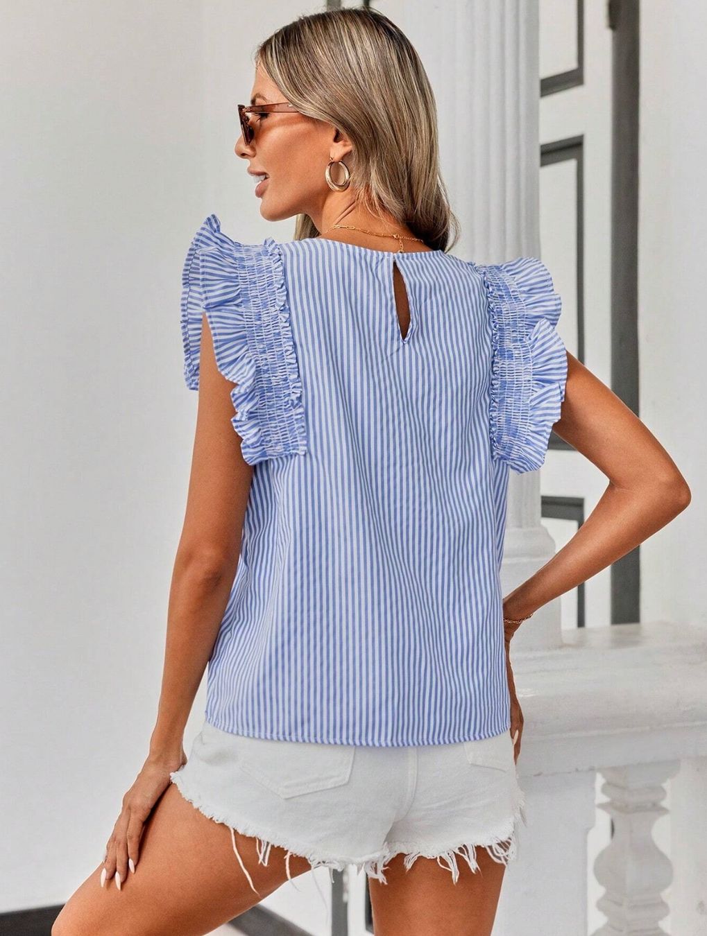 Camicette: NEU schicke Sommerbluse, Grösse S – Nuovo e nell'imballaggio originale da Winterthur venduto da Sunshine143 4