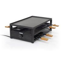 PRINCESS Black Steel Raclette 8 Personen NEU - 01.162655.01.