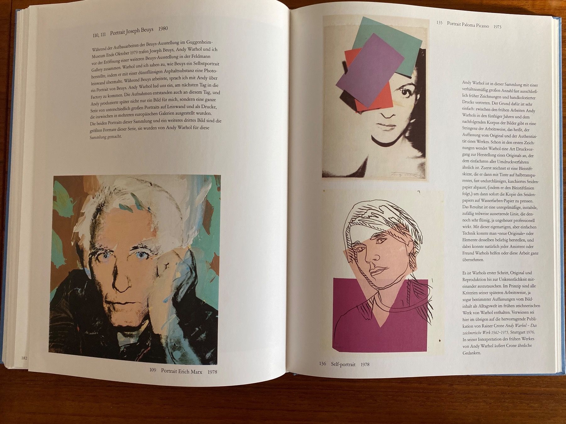 Libri: BEUYS - RAUSCHENBERG - TWOMBLY - WARHOL . Pop-Art – Usato da Zürich venduto da lesgarcons 1