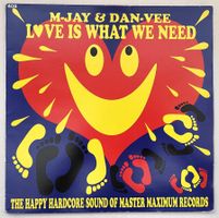 M-Jay & Dan-Vee – Love Is What We Need (1994, Vinyl)