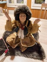 Puppe  Indianerhäuptling
