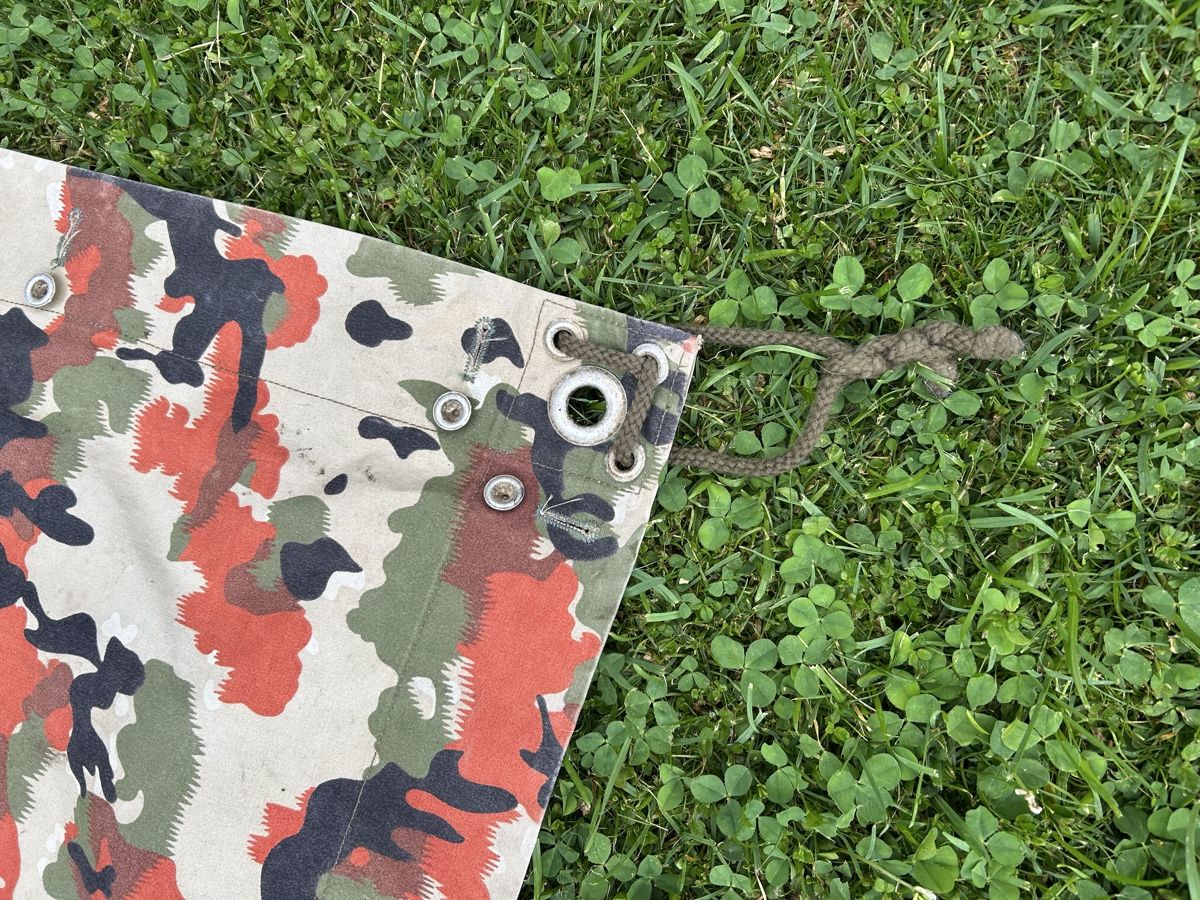 Sonstiges zu Militär: Militärblache Tarp Schweizer Armee mit Schlafsack – Gebraucht aus Ibach von heifla 1