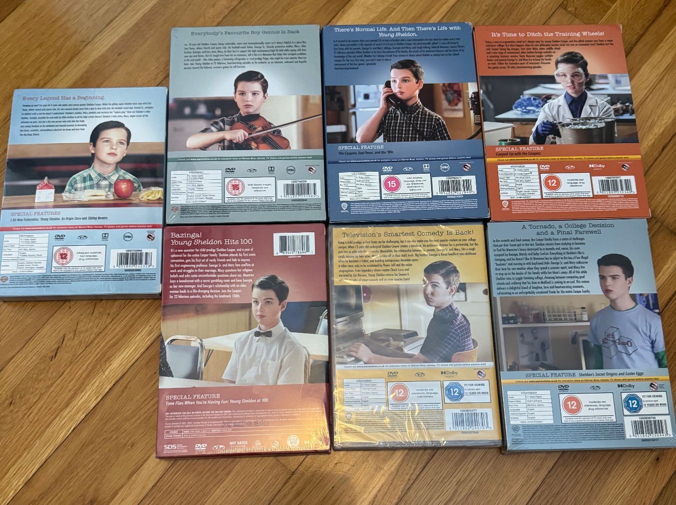 Tutti i DVDs: Young Sheldon, Seasons 1-7 – Usato da Zuzwil SG venduto da nk_9000 1