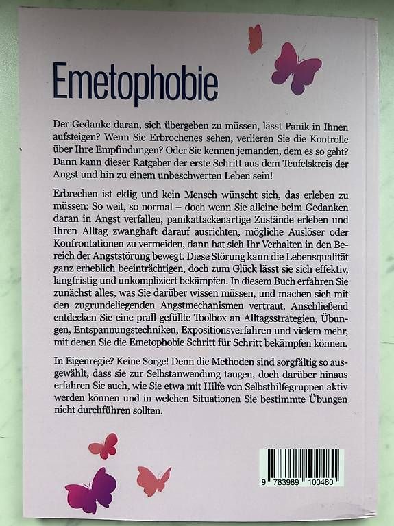 Bücher: Emetophobie – Neu und originalverpackt aus Merishausen von Yvili 1