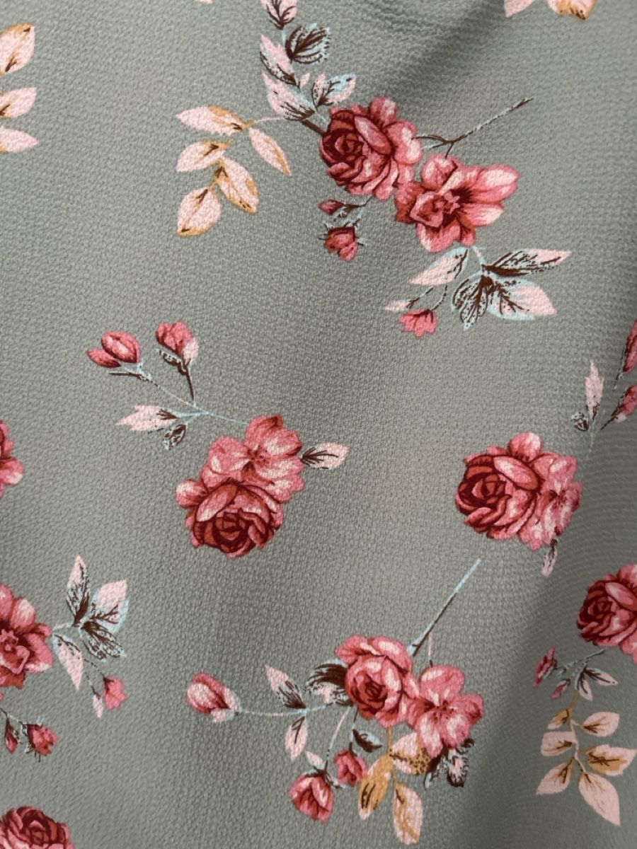Only Blusen: Bluse von Only, Grösse 40, salbei mit Blumen – Neu (gemäss Beschreibung) aus Erlinsbach SO von hallon480 4