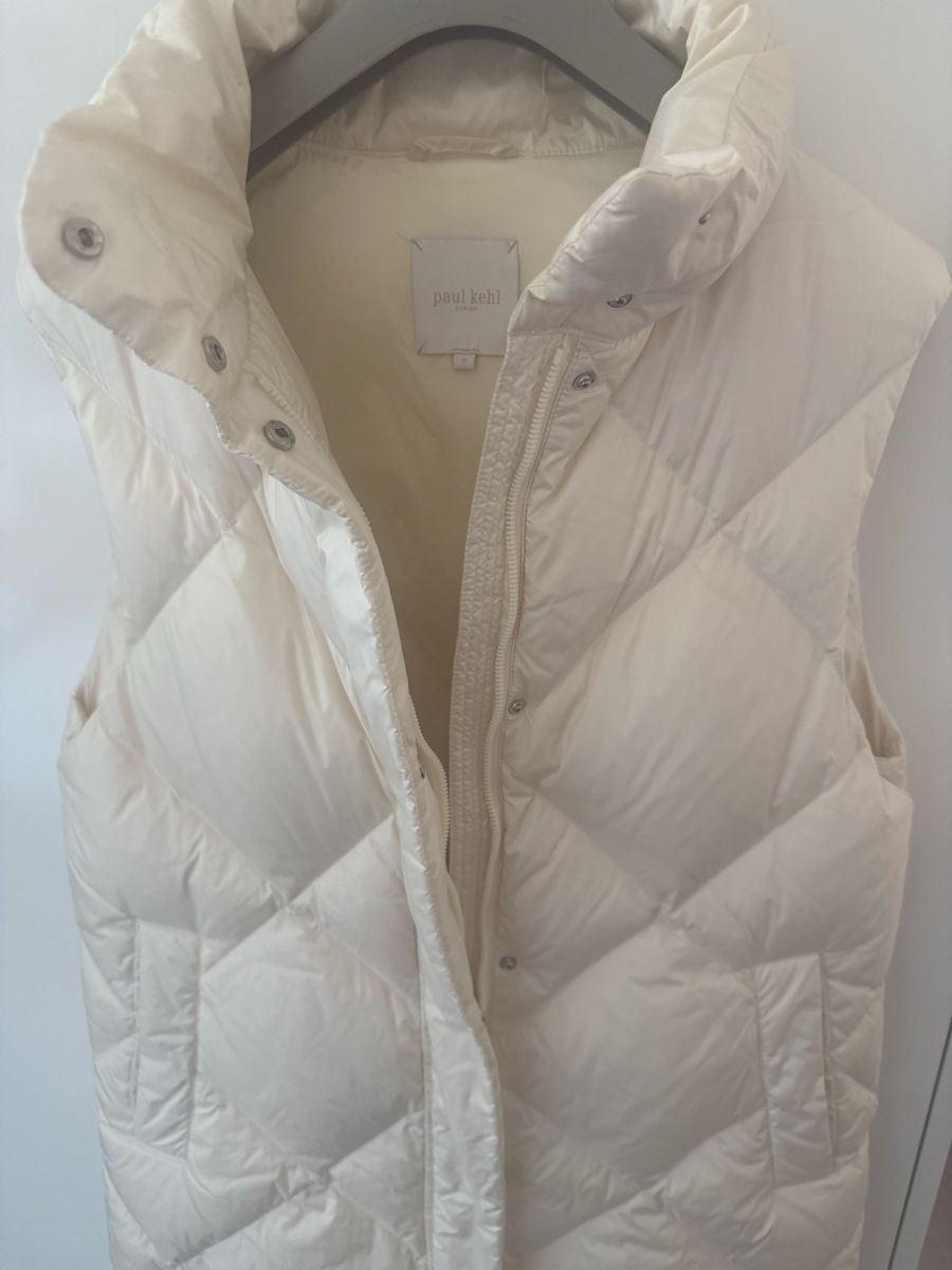 Gilet & Giacche senza maniche: Langes  Daunengilet PKZ Gr. s offwhite – Nuovo (secondo la descrizione) da Mörschwil venduto da butzeli02 4