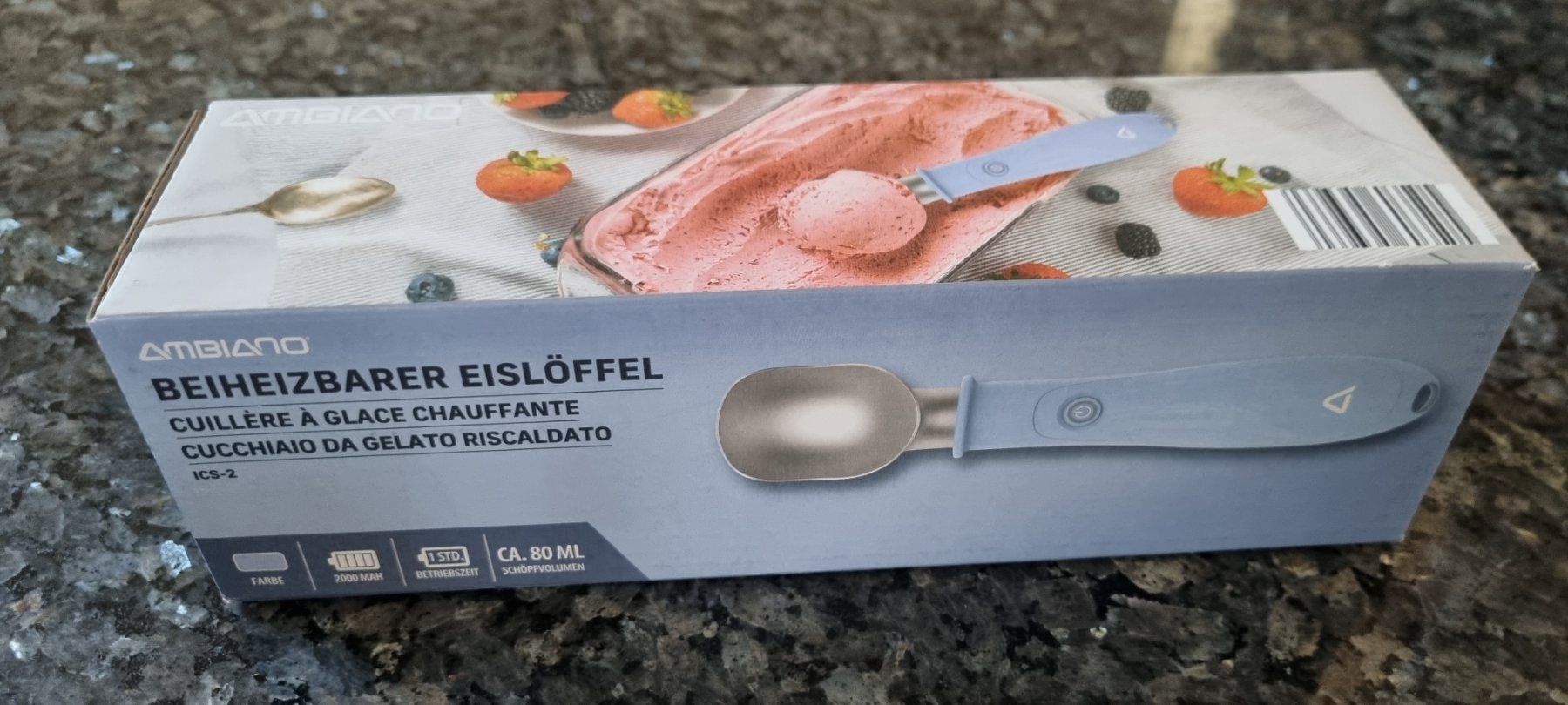 Appareils de cuisine: Ambiano Beheizbarer Eisloeffel ICS-2 neu – Neuf (Voir description) à egliswil par Maggy6