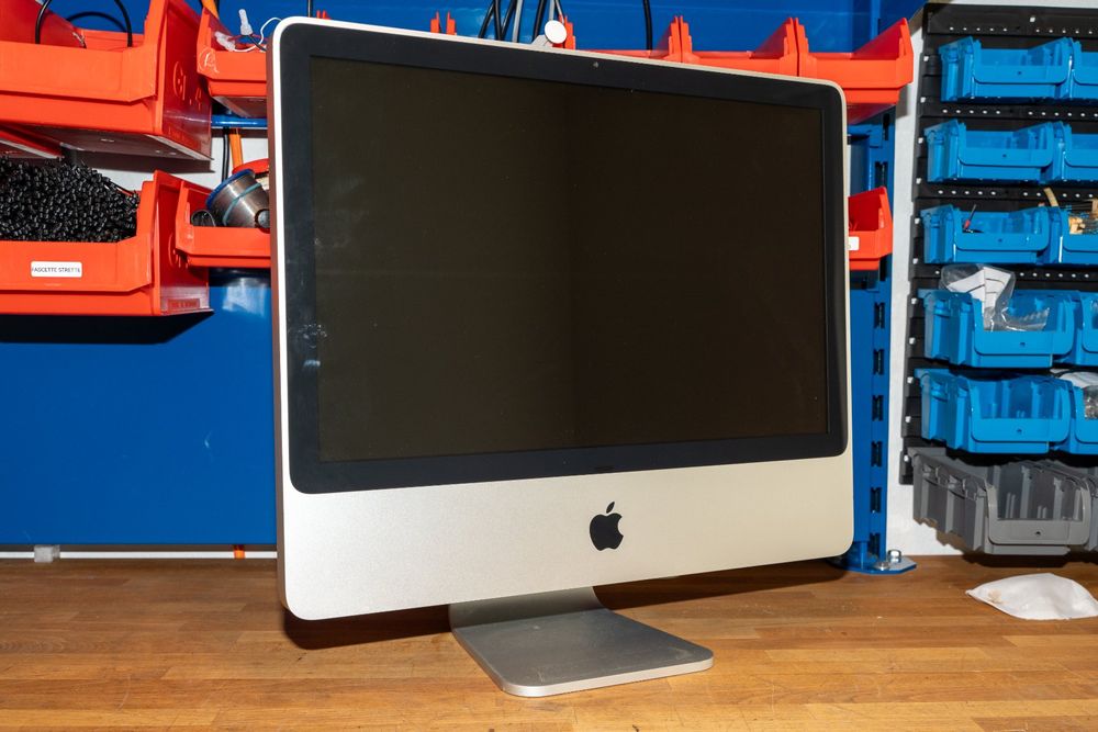 Apple iMac (Modell 2007) - Alu - Vintage / Zum Aufbereiten (Gebraucht ...