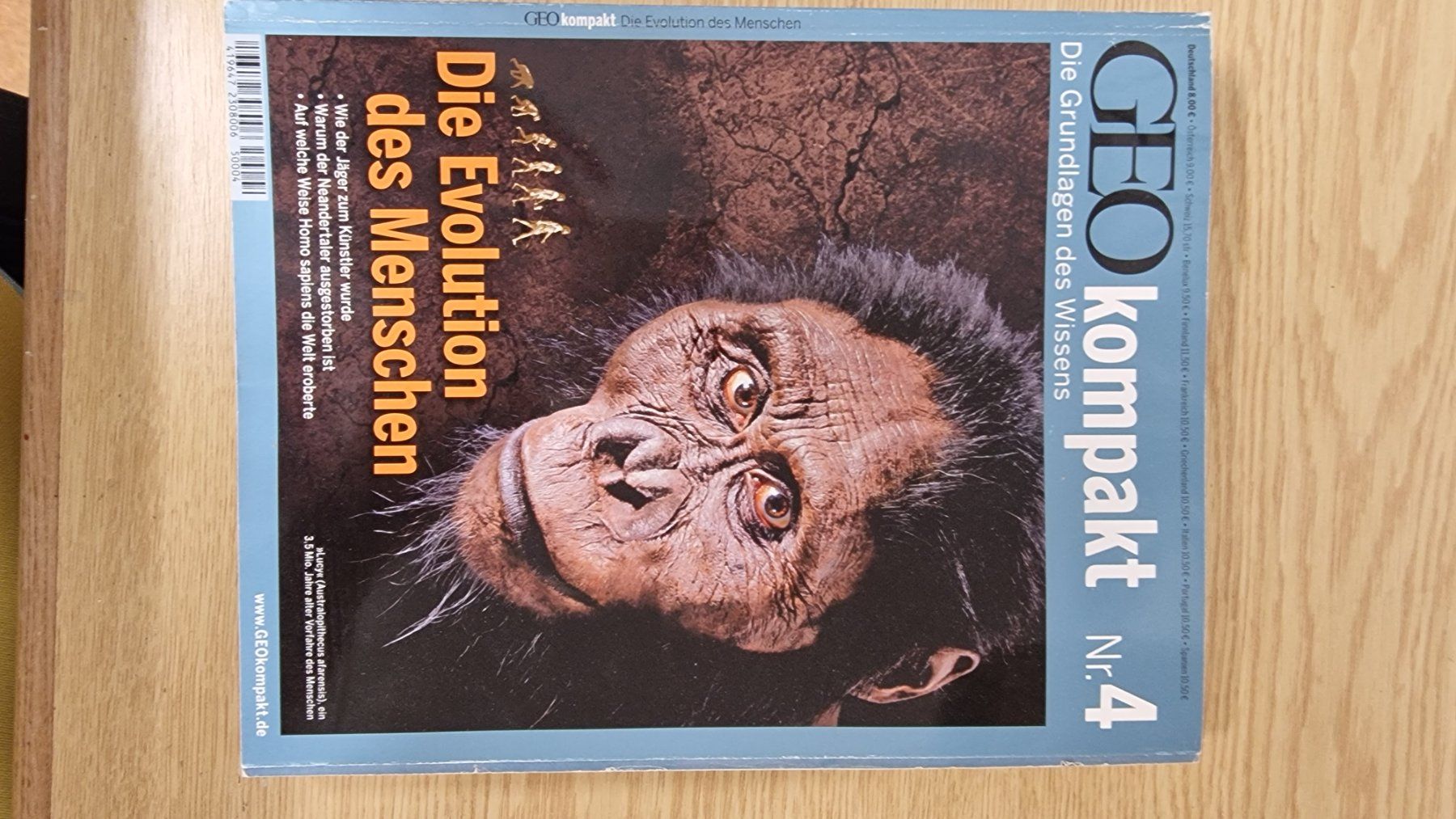 Riviste & Magazine: GEO Kompakt Nr. 4 - Die Evolution des Menschen! – Usato da Weisslingen venduto da and-lo73