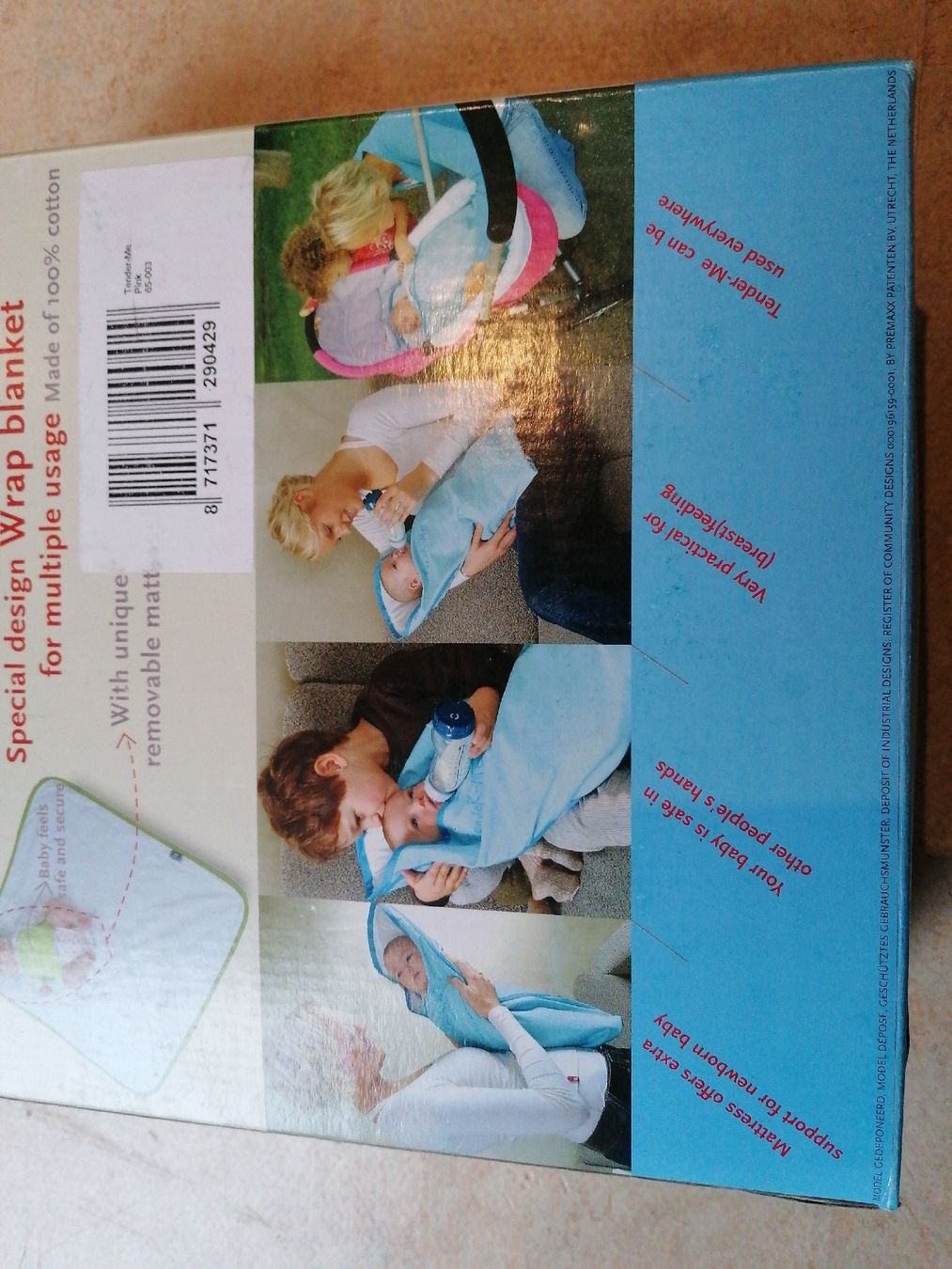Coperte: Baby-Einschlagdecke Tender-Me, rosa, neu – Nuovo (secondo la descrizione) da Klingnau venduto da vollmond36 4