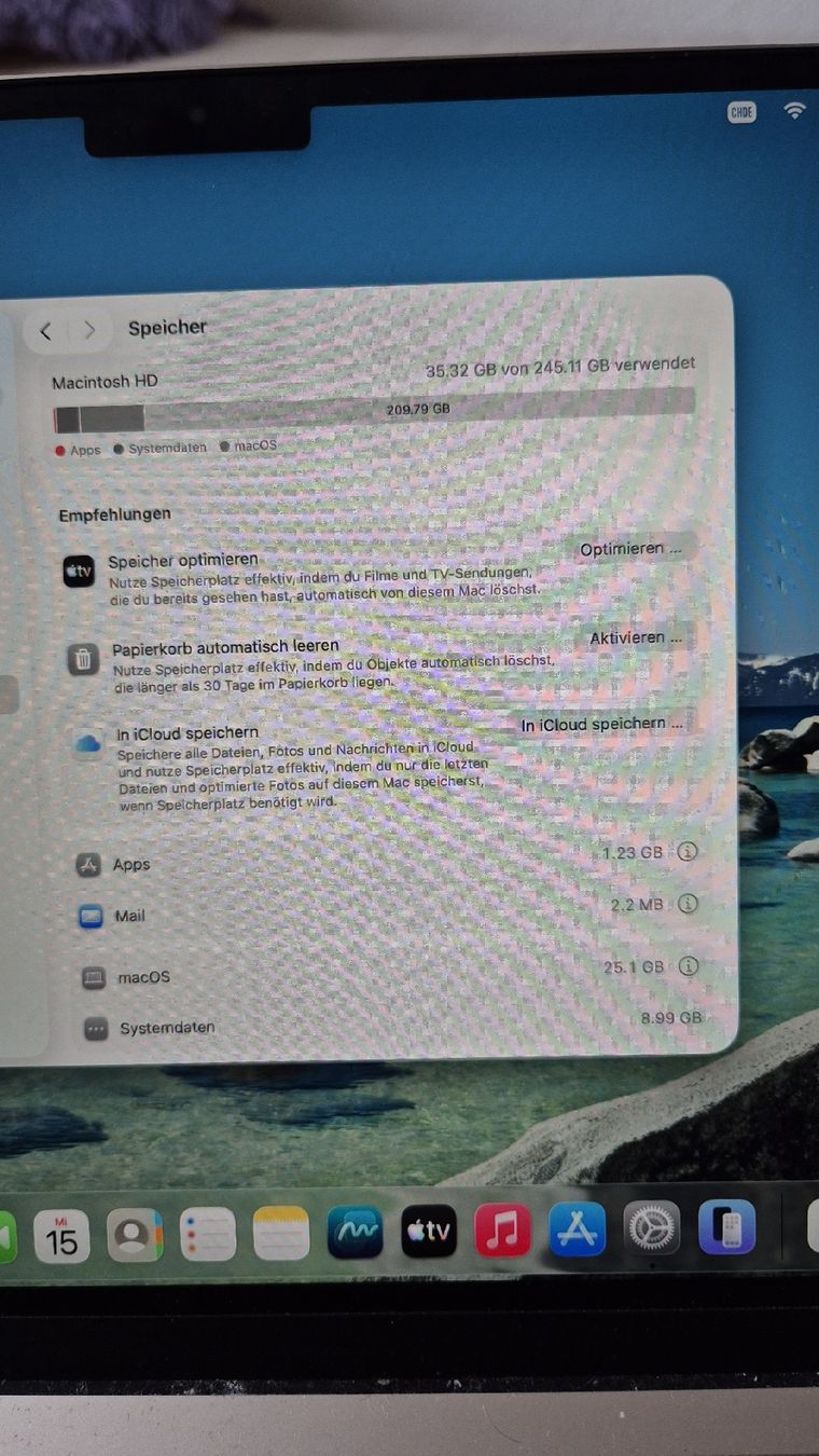 Apple Notebooks: MAC BOOK AIR13/M2-8/8G/256G/STARLIGHT – Gebraucht aus Ennetaach von MStr74 6