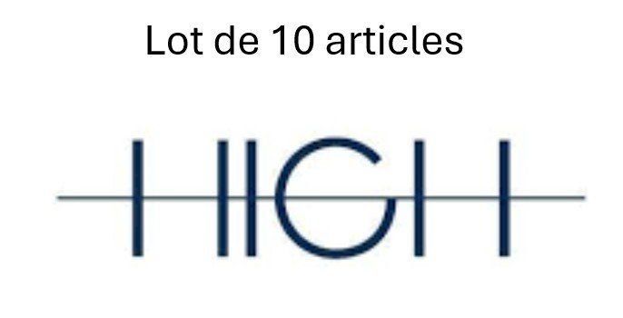 High Lotti di vestiti: Lot de 10 hauts de la marque High, taille 34 – Usato da Vernayaz venduto da Veron1