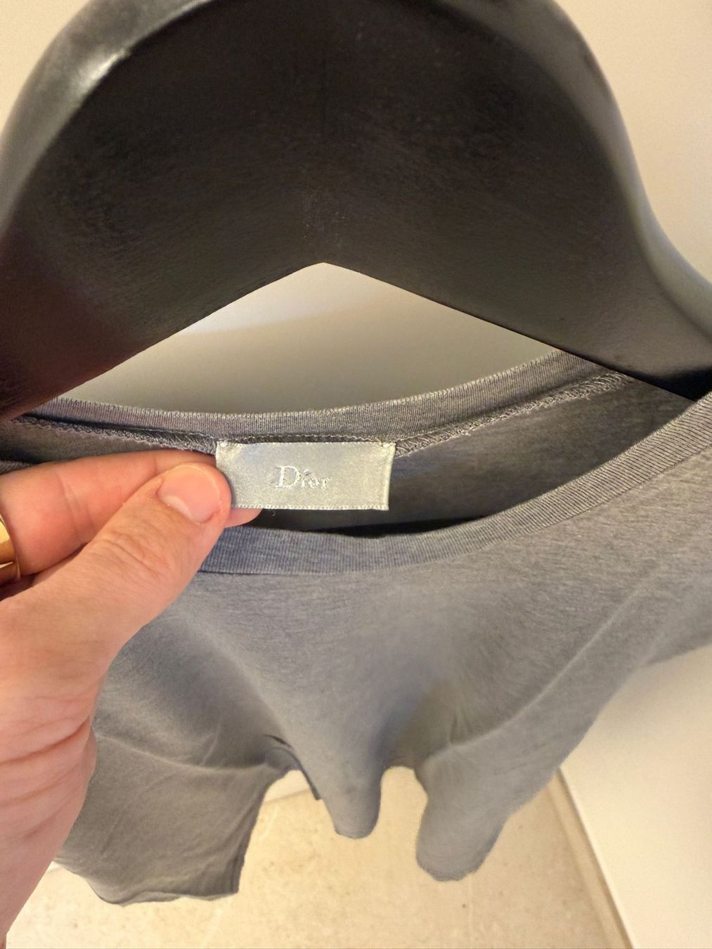 Dior T-shirt: Dior Bee T-Shirt, Grey, Size XS – Usato da Wilen b. Wollerau venduto da ccgold 3