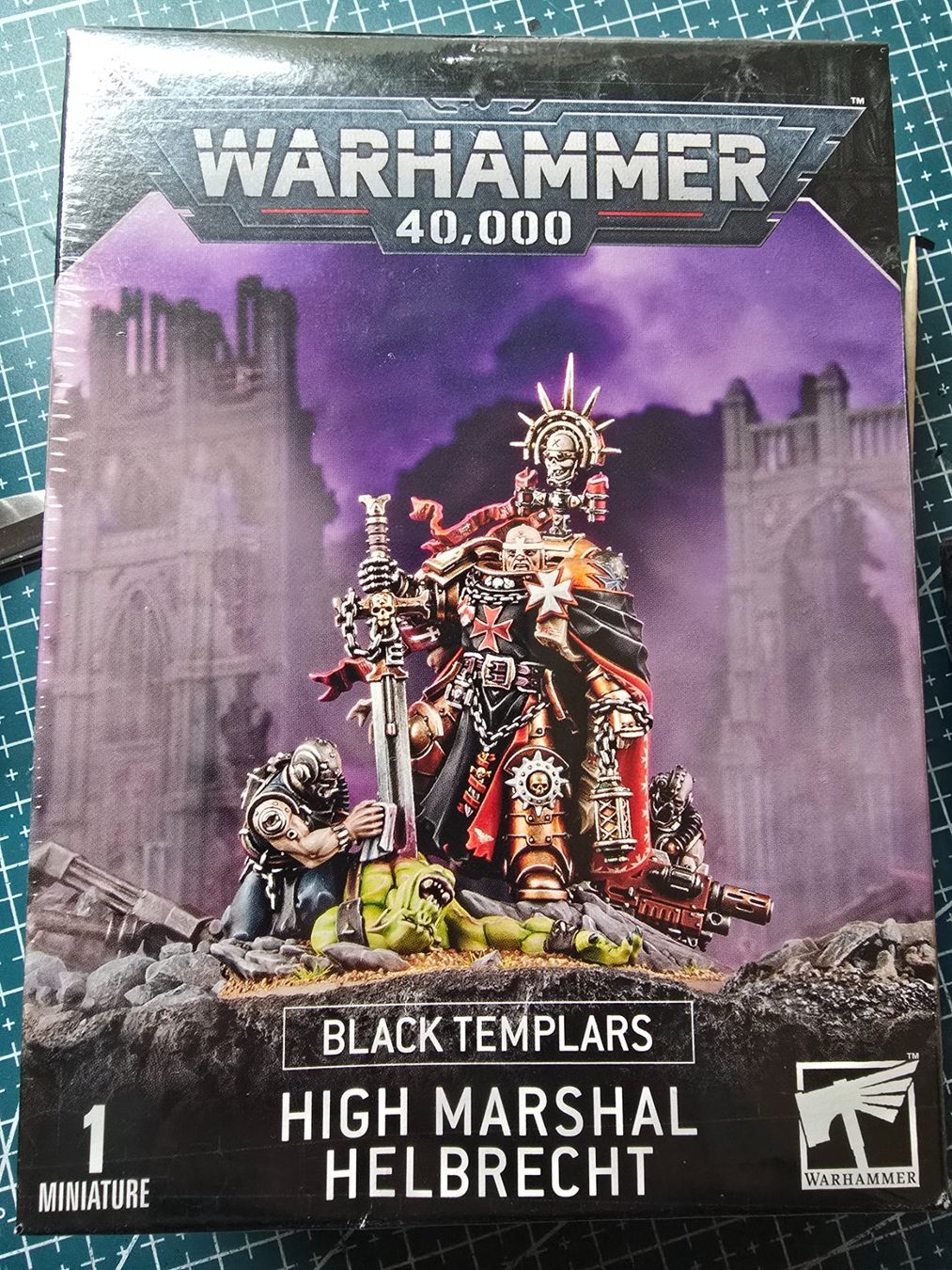 Jeux: Warhammer 40k High Marshal Helbrecht Black Templar – D'occasion à Maur par pet_v5jw