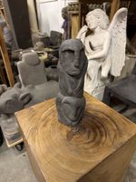 Antike Steinfigur, Gartendeko, 32cm hoch
