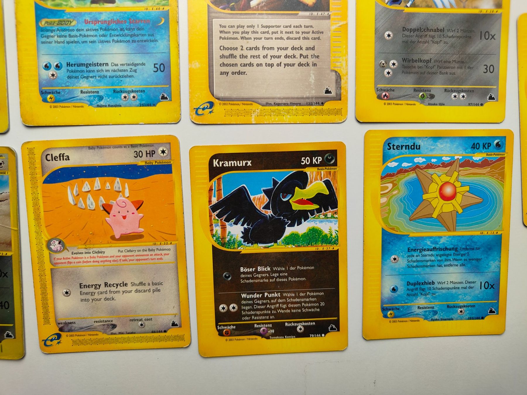Pokémon Sammelbilder & Trading cards: Pokemon Skyridge Sammlung Lot Holo Reverse E-Series – Gebraucht aus Thalwil von FigurenFreunde 5