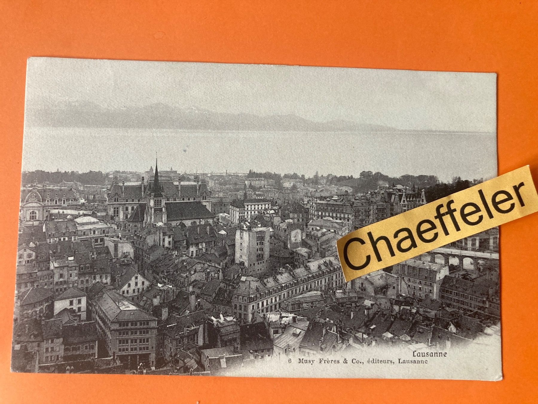 Cartes postales: Lausanne – D'occasion à Zürich par Chaeffeler