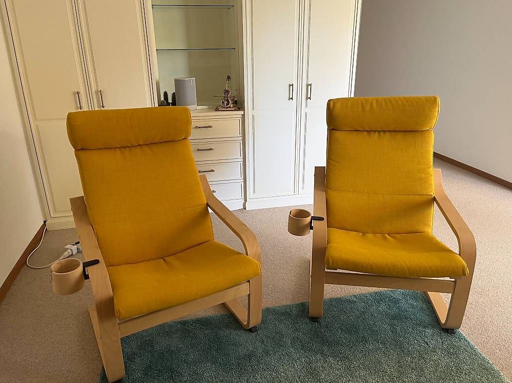 Poltrone: 2 Ikea POÄNG chairs – Nuovo e nell'imballaggio originale da Zürich venduto da kie_9wb9 2