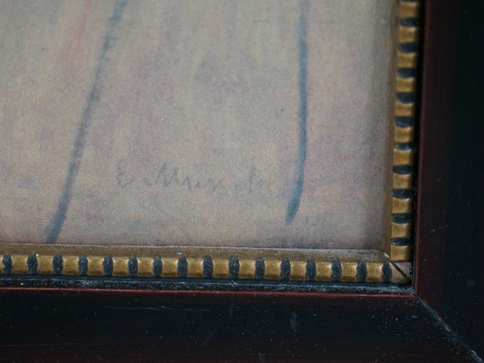 Dipinti: nach Edvard Munch 1905: "Mädchen auf der Brücke" – Usato da Rüti ZH venduto da Restwert_Rueti_ZH 3