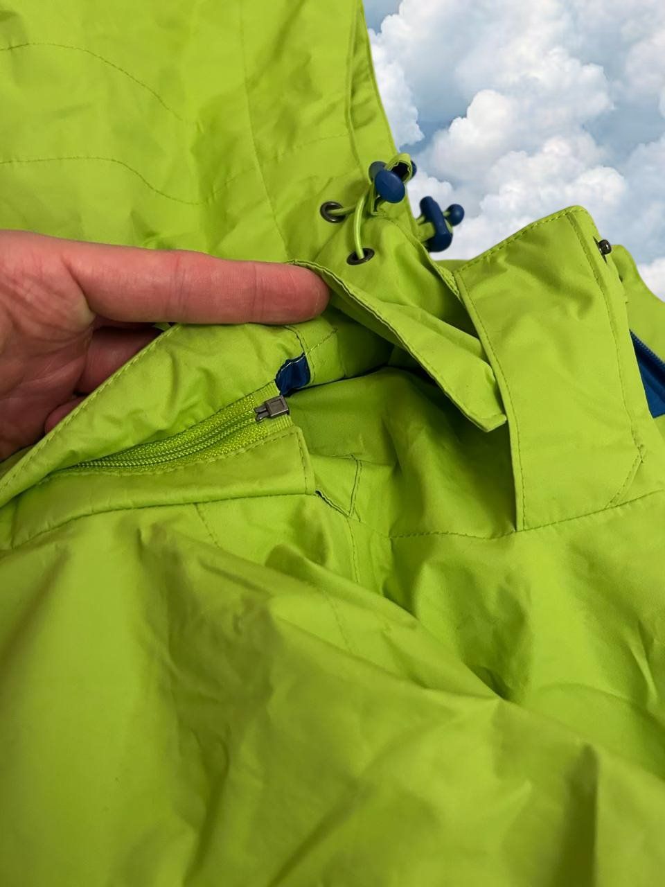 Giacche: Crivit Veste de ski vert fluo | Crivit ski waterproof jacket – Usato da Clarens venduto da meritus 3