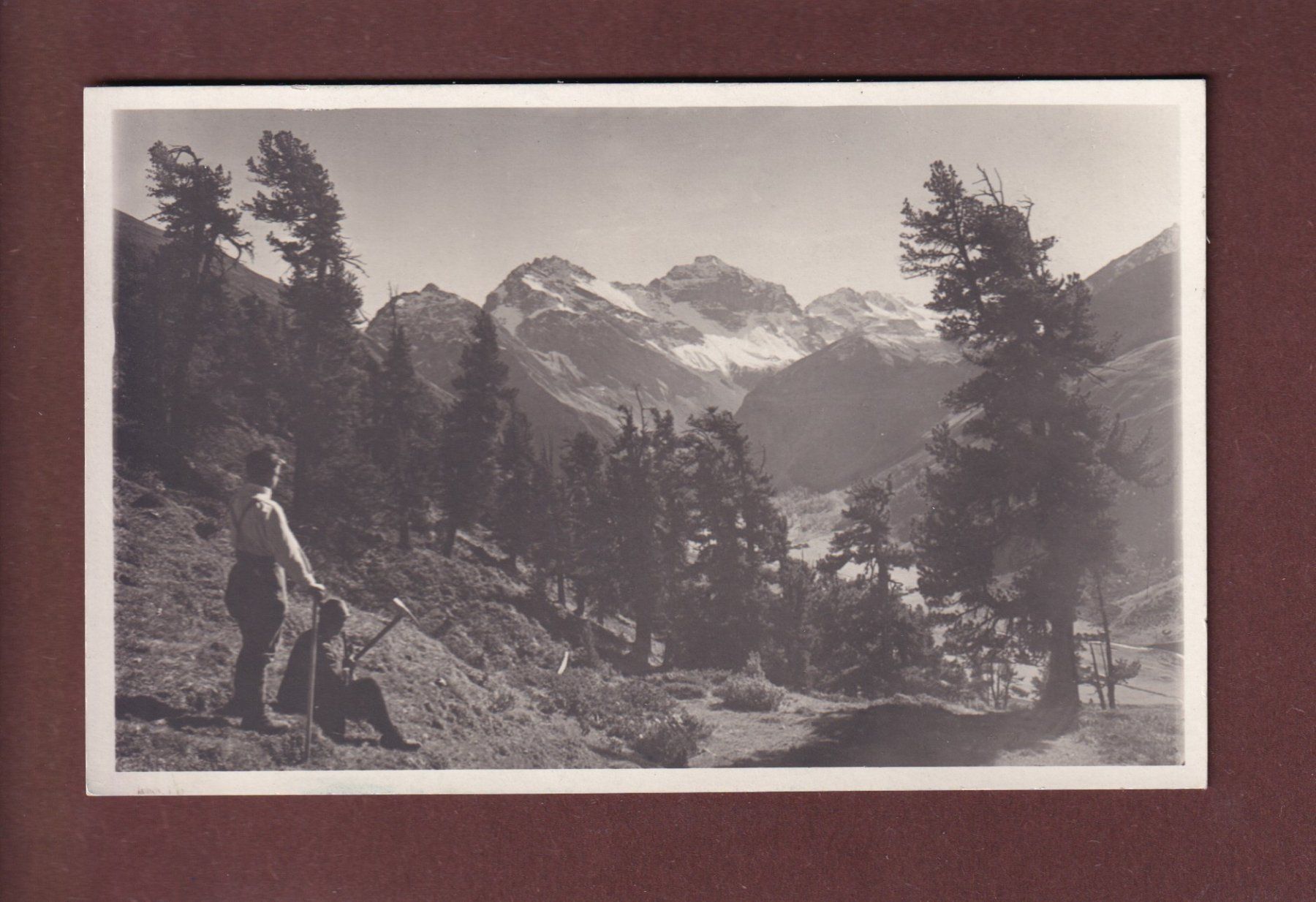 Cartoline postali: DAVOS - Sertig – Usato da Pully venduto da nicecards
