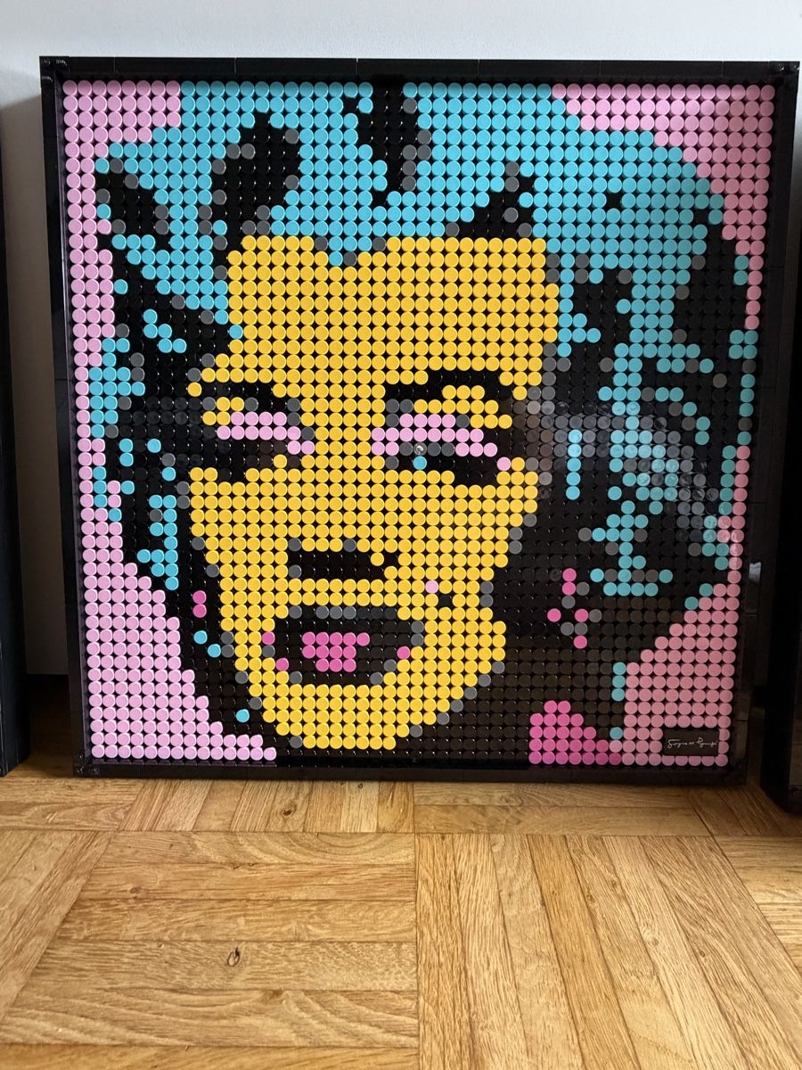 Foto & Immagini: Lego Marilyn Monroe di Andy Warhol – Usato da Rheinfelden venduto da mag_p2dx 1