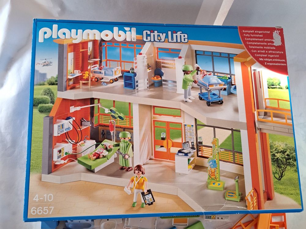 Hopital pediatrique shop playmobil