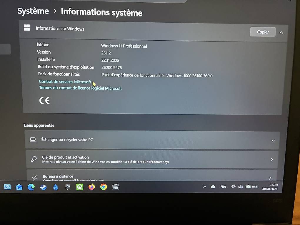 Notebooks: Lenovo Thinkpad T470 – Gebraucht aus St-Léonard von BoubabilOne 3