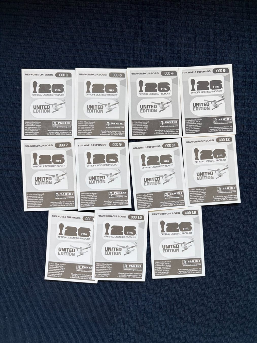 Panini Carte collezionabili: 11 Panini Sammelbilder von DR Kongo – Usato da Thalwil venduto da kon_v82n 1