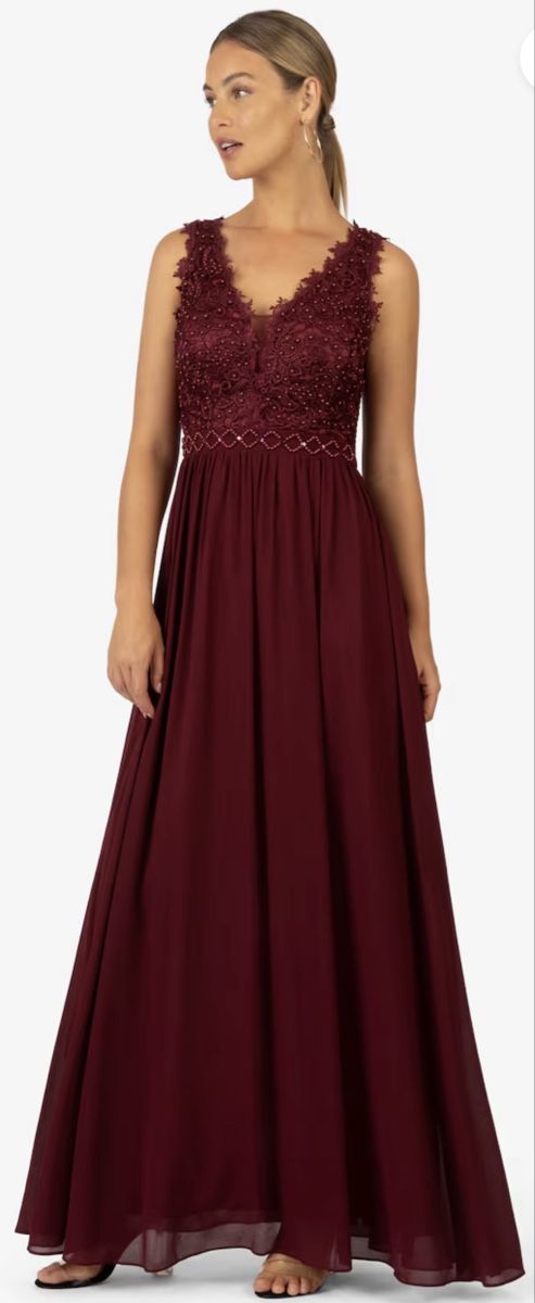Vestiti: Robe de soirée bordeaux – Usato da Miécourt venduto da Mimi2946 2