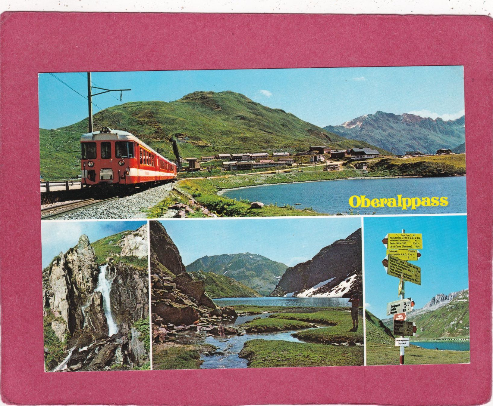 Ansichtskarten: Oberalppass Bahn – Gebraucht aus Herisau von Lisegrat2008