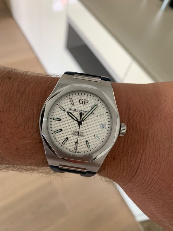 Bracelet De Montre Vintage GIRARD PERREGAUX En Acier - Largeur 20 Mm, Neuf Sans Étiquette