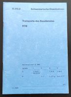 SBB R 310.2, Transporte des Baudienstes RTB 1959 / 1990