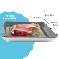 2 Frischhalteplatten / Aufbewahrungs Dose "Click & Fresh"