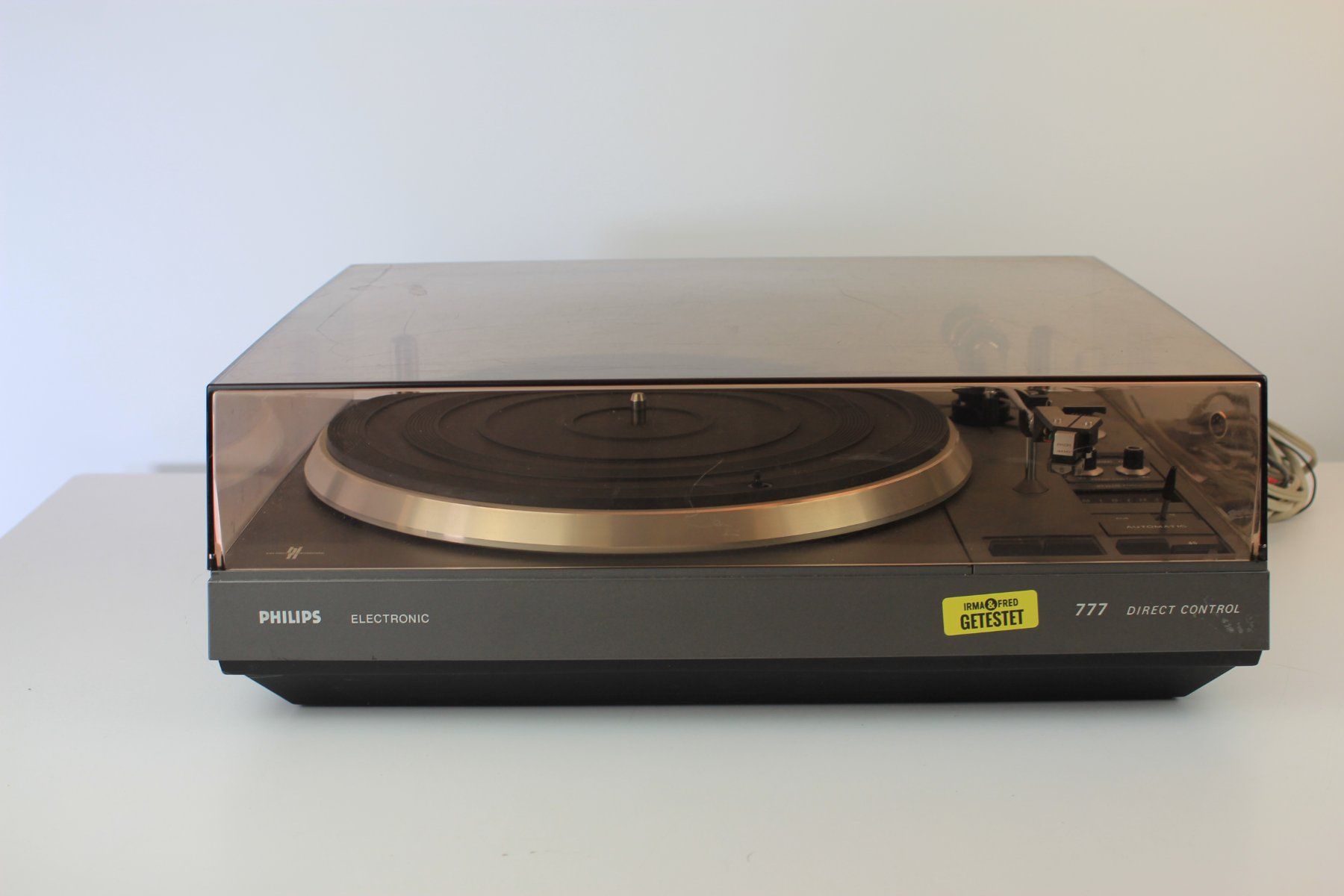Philips Giradischi: Philips 777 Direct Control Plattenspieler – Usato da Basel venduto da IRMAundFRED 4