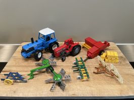 Traktoren und Geräte Set SIKU und Britains LTD