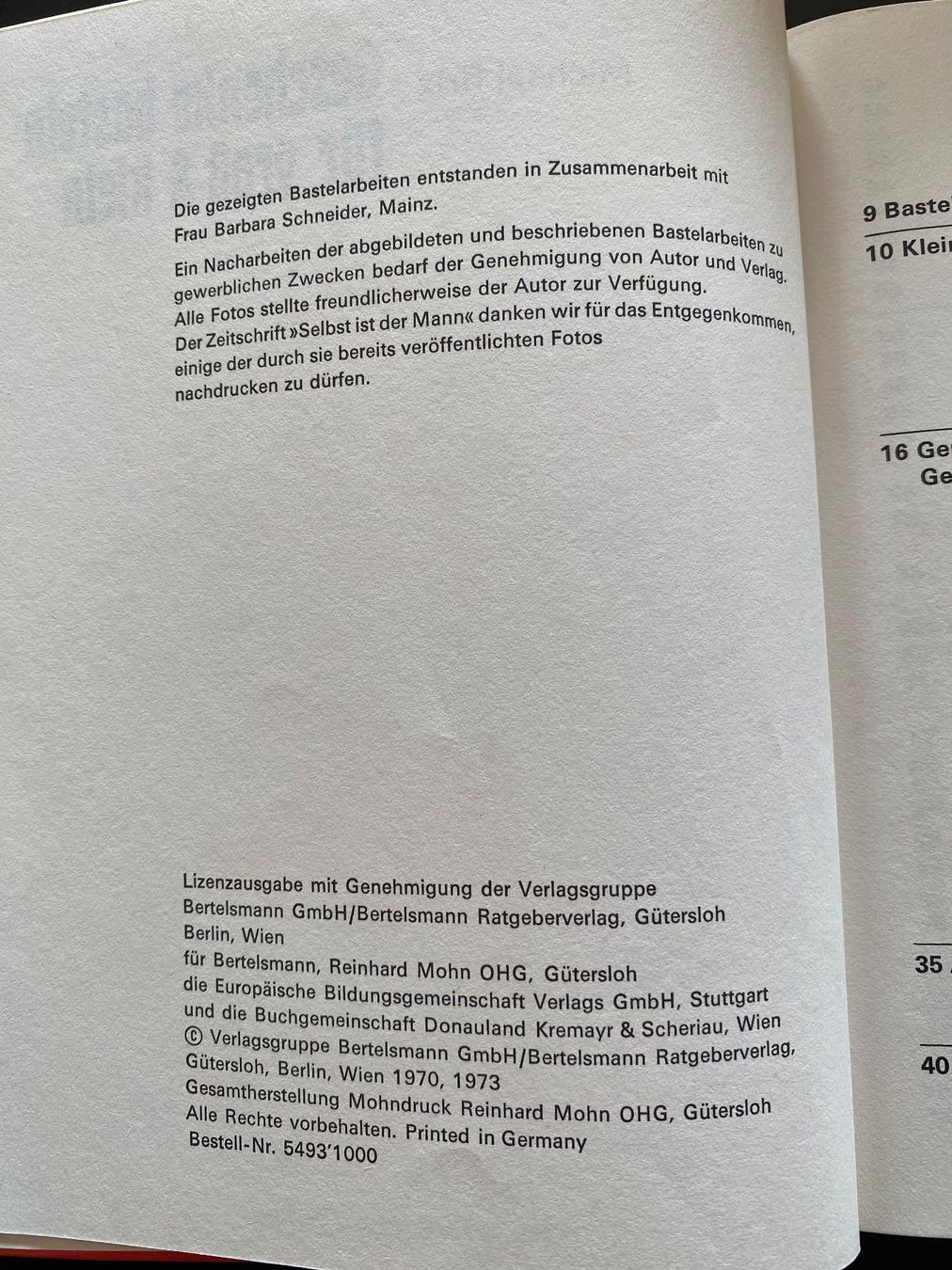 Libri: Geschenke basteln / Michael Brix / 1973 – Usato da Nussbaumen AG venduto da schuba2000 2