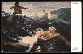 Arnold Böcklin: Im Spiel der Wellen, Ke