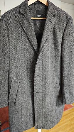 Herren Mantel Esprit Collection grau Grösse 48