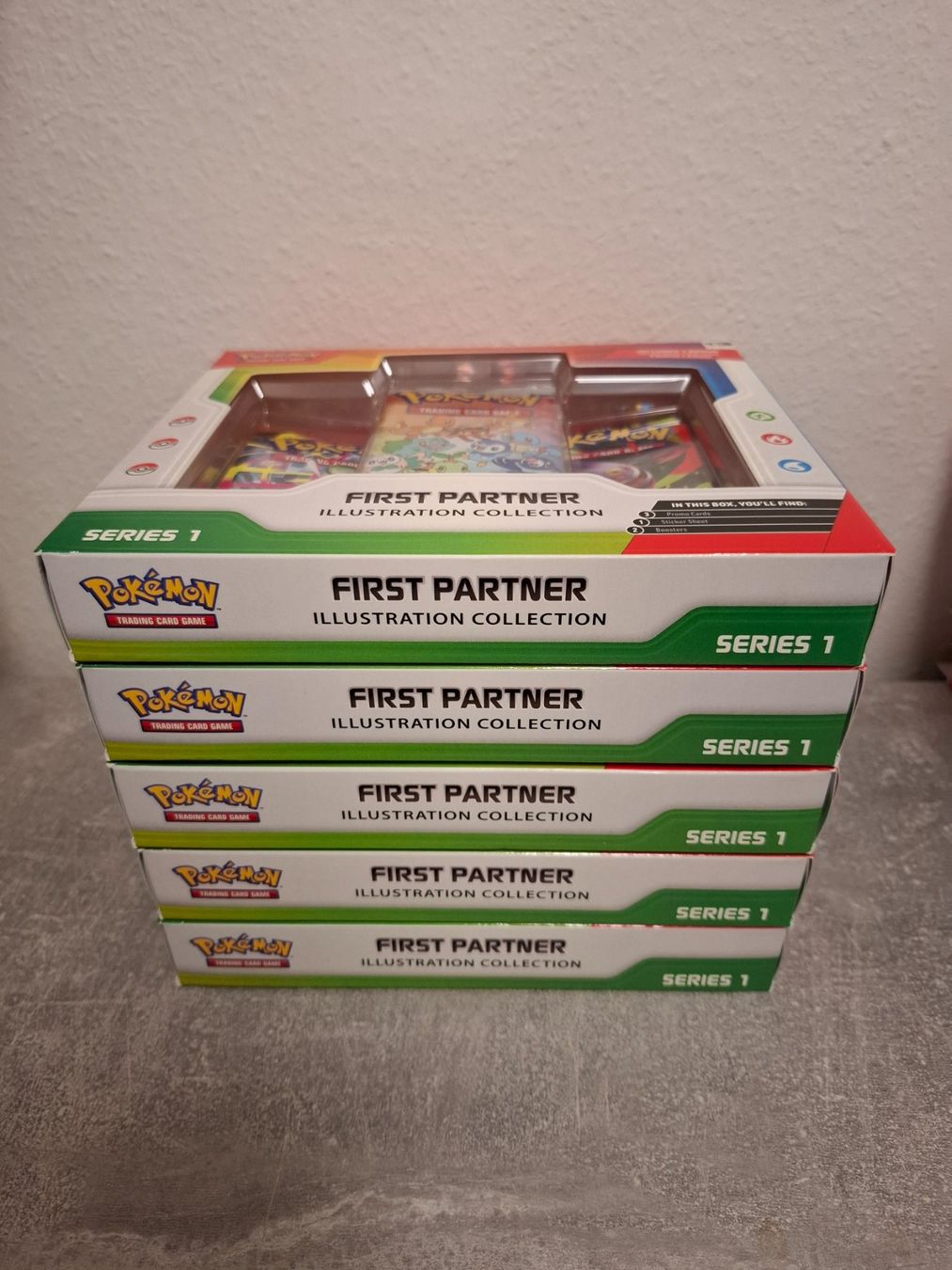 Pokémon Carte collezionabili: First Partner Illustration Collection Series 1 - EN - 5 Stk – Nuovo e nell'imballaggio originale da Winterthur venduto da andrekeller95
