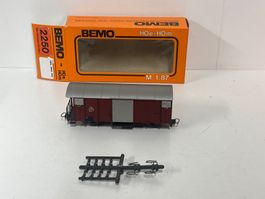 Bemo 2250 ged. Güterwagen RhB H0m