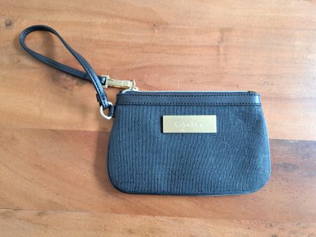 Calvin Klein Clutch Handgelenktasche Schwarz Top Zustand!