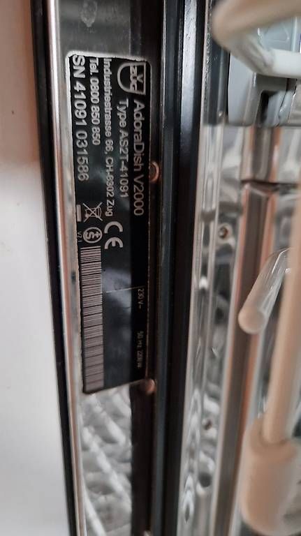 Machines à laver la vaisselle: Geschirrspüler VZug Adora V2000 - 55cm – D'occasion à Amden par nbloech 1