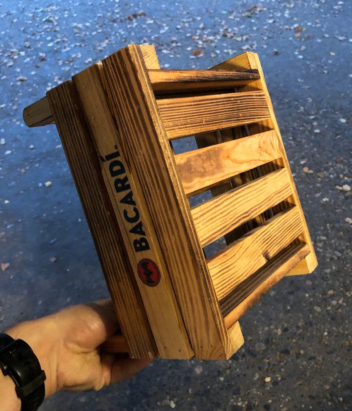 Altro per la casa: BACARDI-Holzkorb – Usato da Buchs SG venduto da Handyman77 4