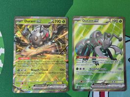 Pokemon Durant ex Set Surging Sparks Englisch