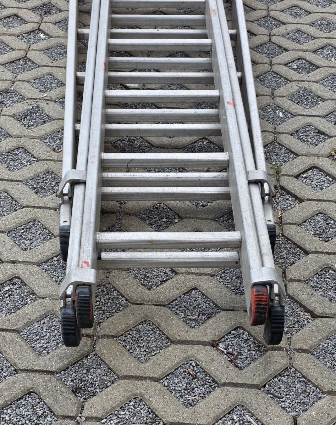 Zarges Leitern: Zarges 3 x 14 Leiter Aluleiter 3x14 – Gebraucht aus Stein SG von nxr_vzv9 4